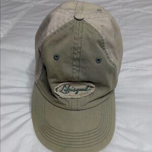 Life Is Good Olive Green Baseball Cap